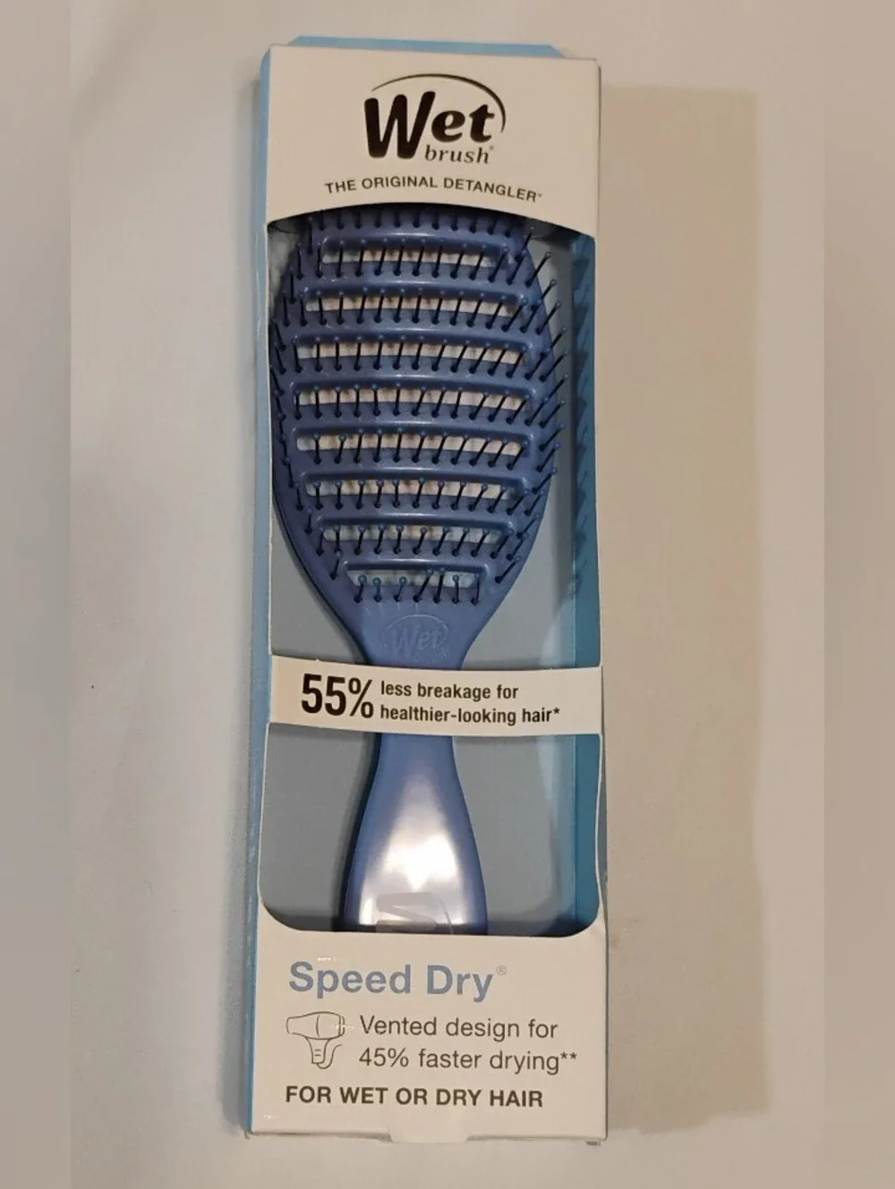 Wet Brush Speed Dry Vented Detangler - Sky